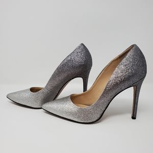 Jessica Simpson Silver Ombre Grey Pumps size 6